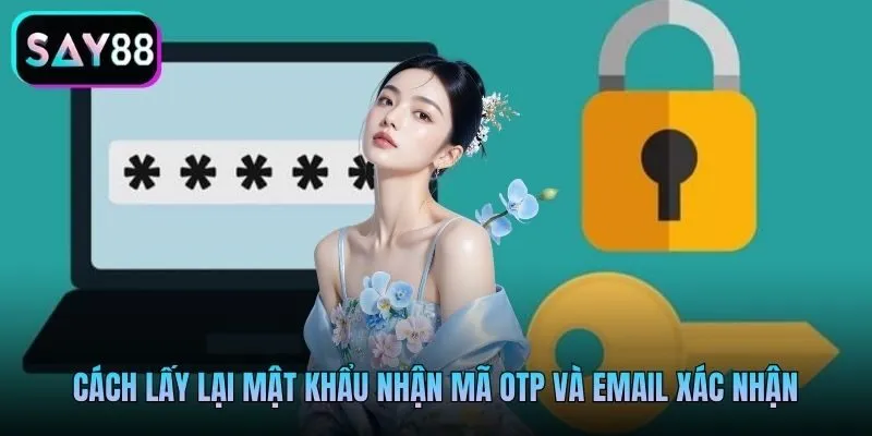 Cách lấy lại mật khẩu nhận mã OTP và email xác nhận
