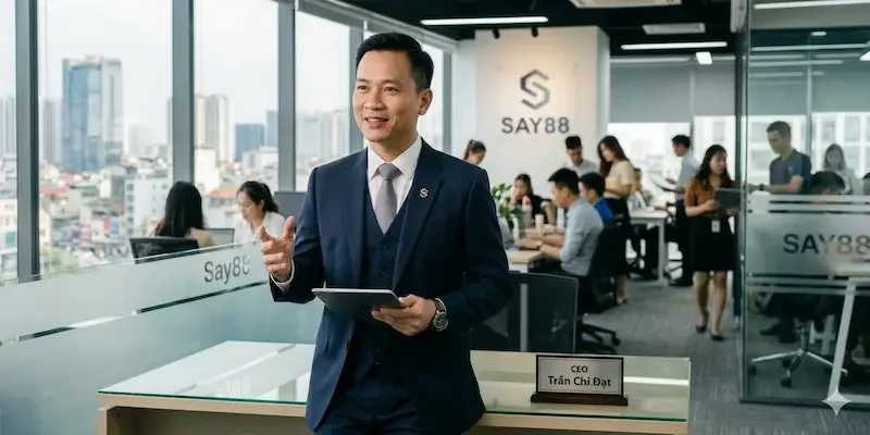 Chân dung CEO Trần Chí Đạt của nhà cái Say88