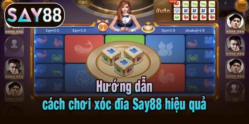 Hướng dẫn cách chơi xóc đĩa Say88 hiệu quả